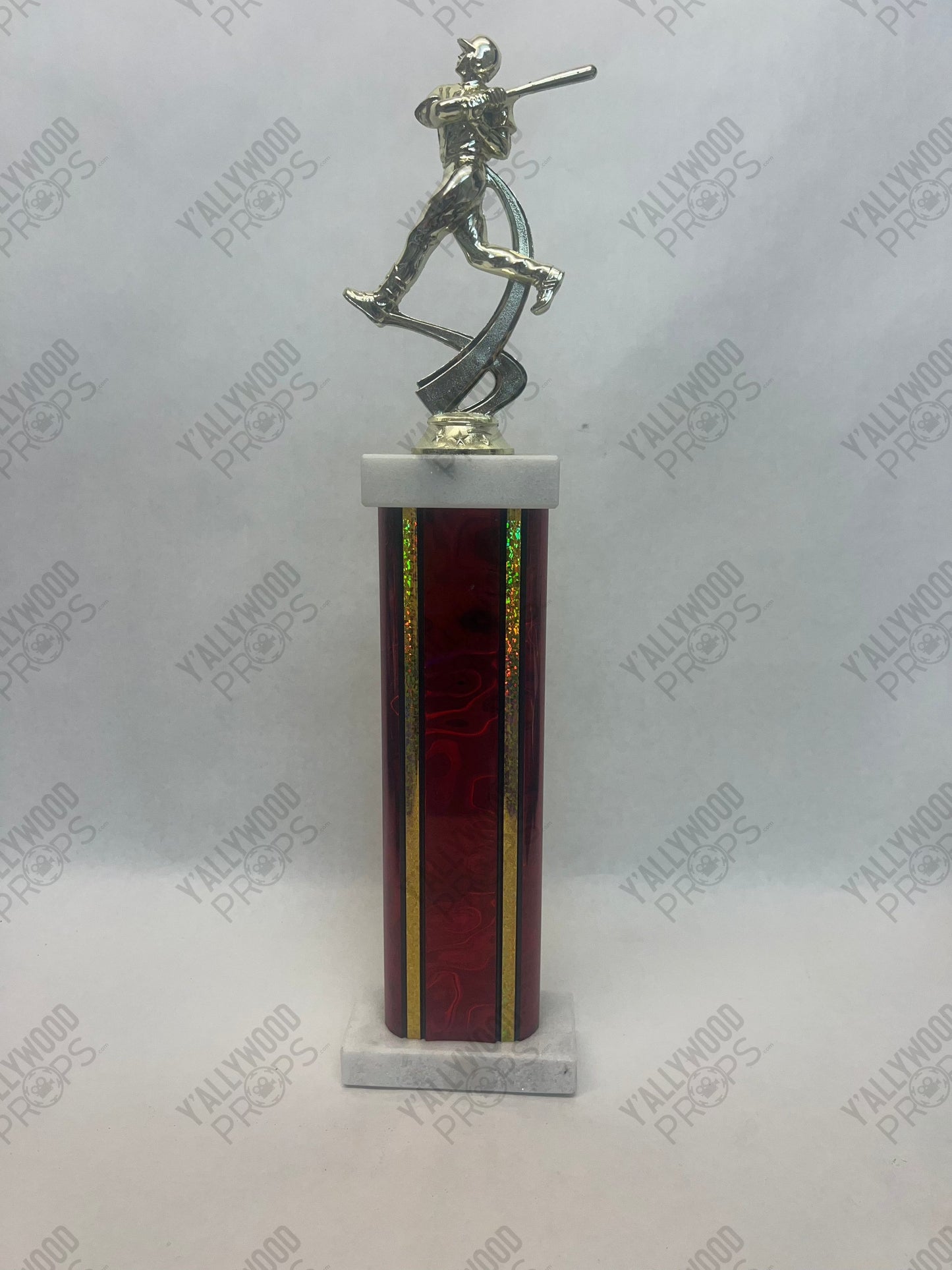 Adonis Creed High School Baseball Trophy Creed III (2023) Movie Prop Y'allywood Props