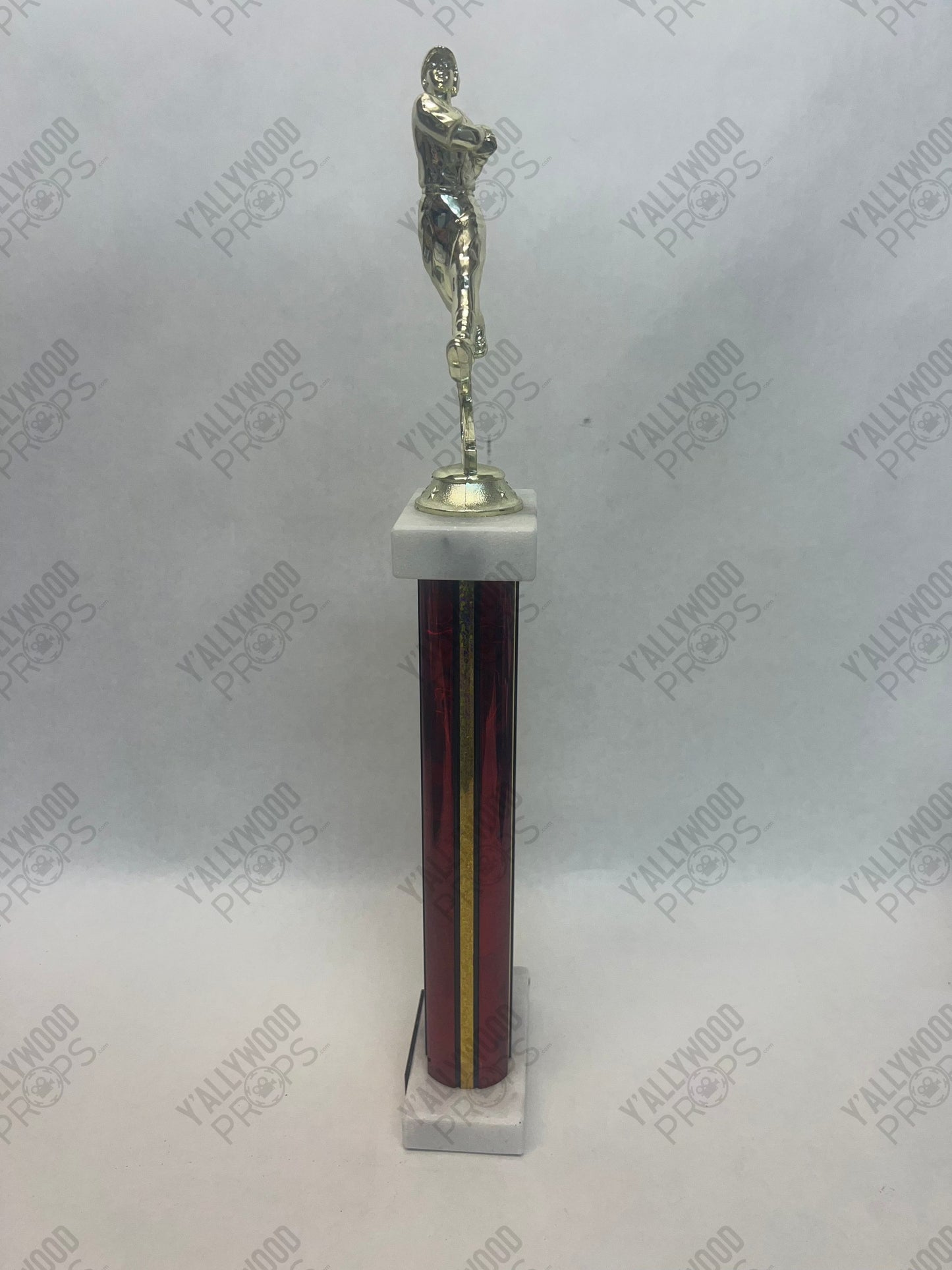Adonis Creed High School Baseball Trophy Creed III (2023) Movie Prop Y'allywood Props