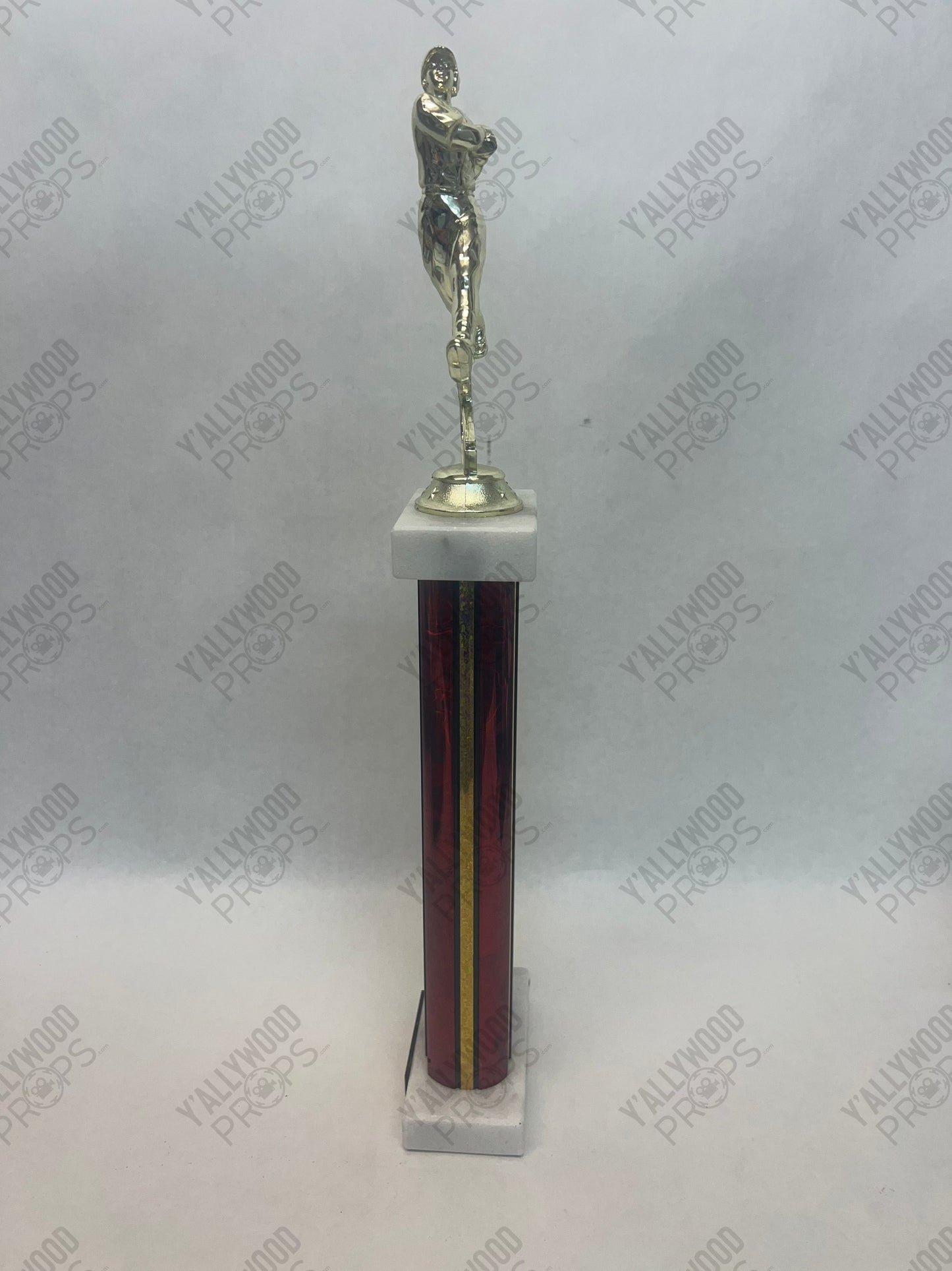 Adonis Creed High School Baseball Trophy Creed III (2023) Movie Prop Y'allywood Props