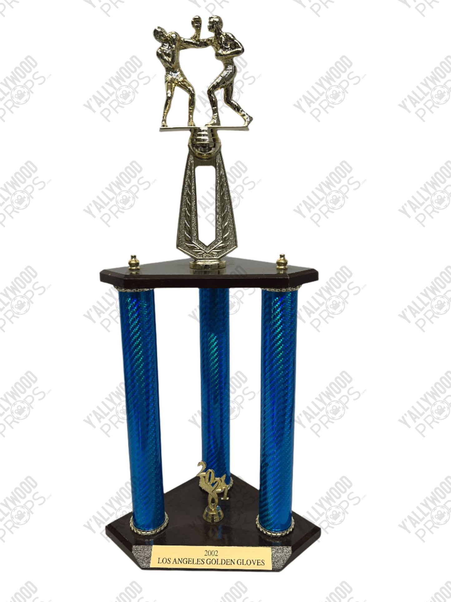 Jonathan Major's Boxing Trophy Creed III (2023) Movie Prop Y'allywood Props