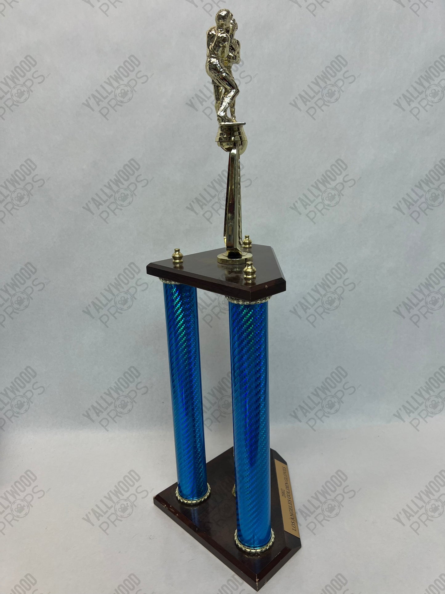 Jonathan Major's Boxing Trophy Creed III (2023) Movie Prop Y'allywood Props