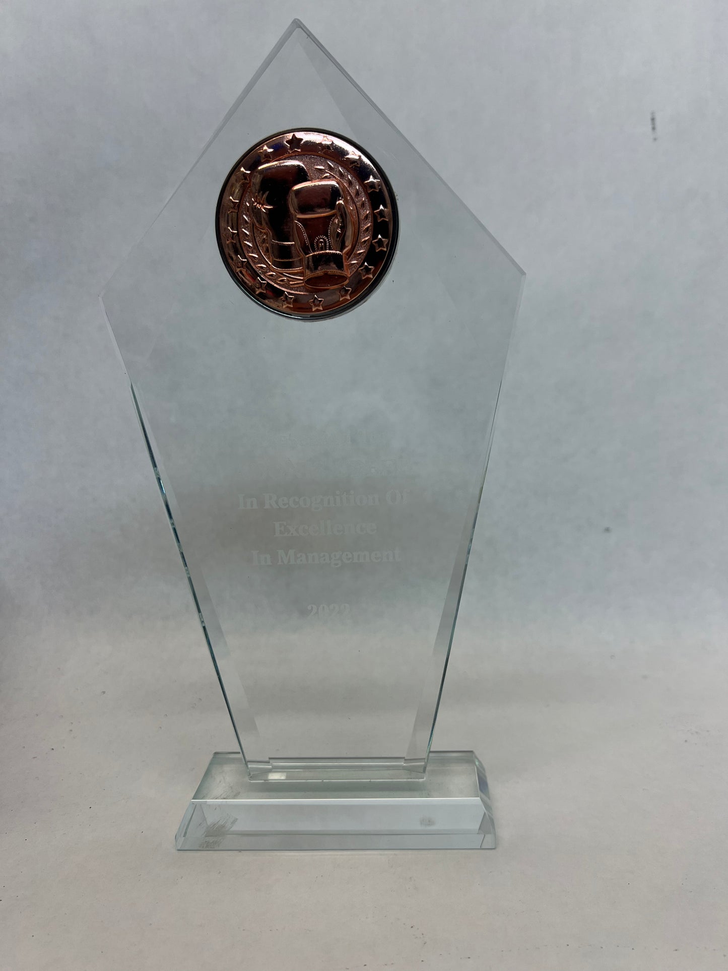 Adonis Creed Boxing Award Creed III (2023) Movie Prop Y'allywood Props