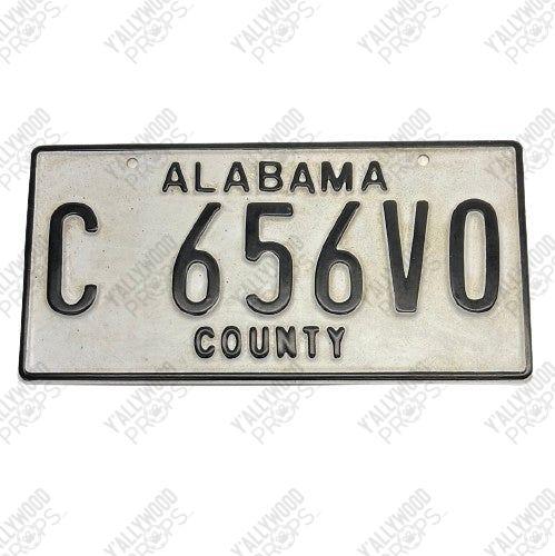 Alabama County License Plates Just Mercy Movie Prop Y'allywood Props