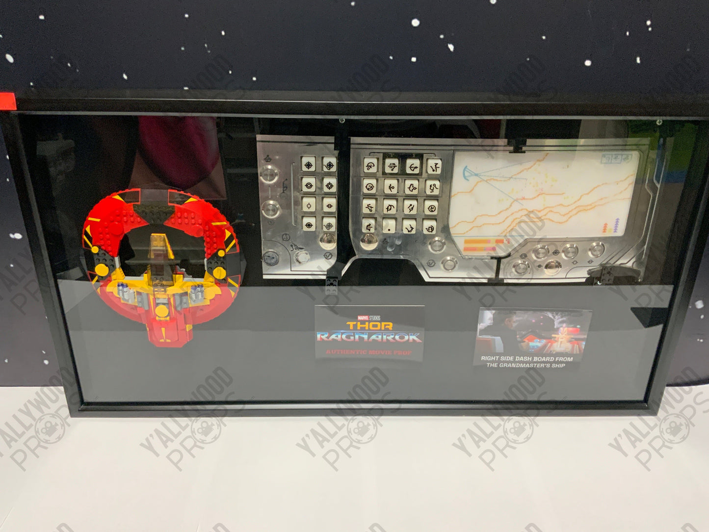 The Grandmaster's Ship Dashboard, from Thor Ragnarok Movie Prop Y'allywood Props