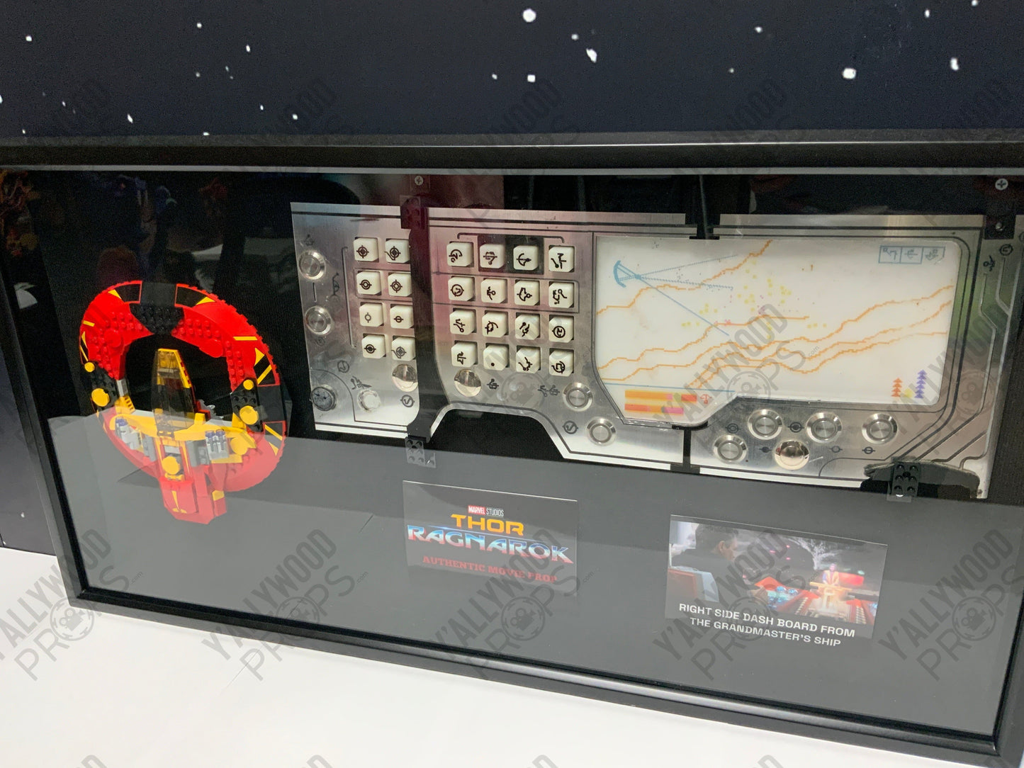 The Grandmaster's Ship Dashboard, from Thor Ragnarok Movie Prop Y'allywood Props