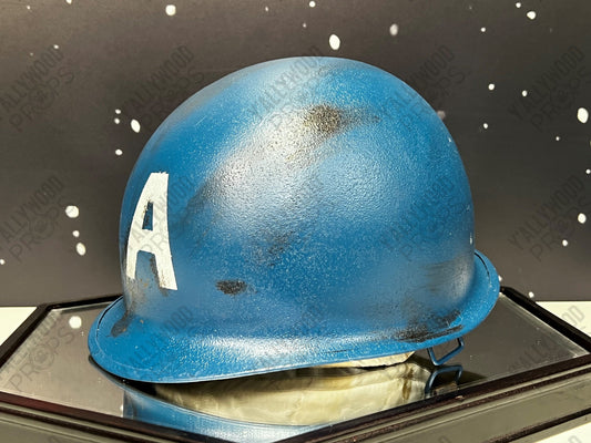 Captain America Helmet Prototype, from Captain America: The First Avenger Movie Prop Y'allywood Props