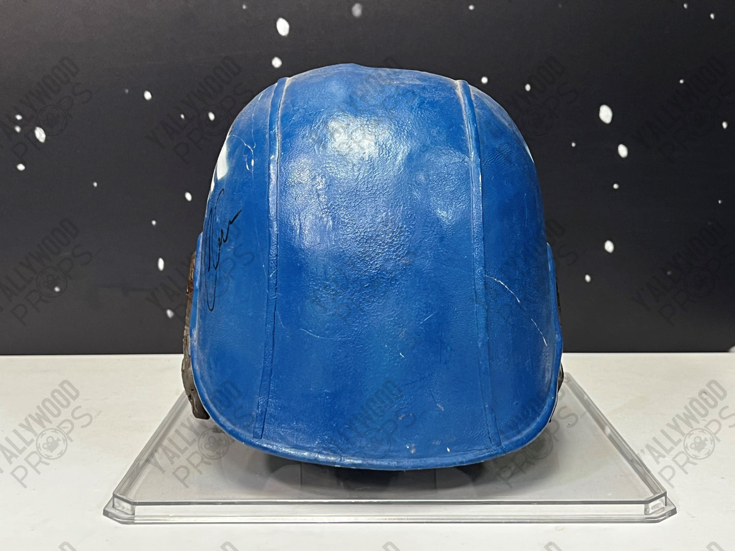 Prototype Captain America Helmet, Signed By Stan Lee and Chris Evans Autograph Y'allywood Props