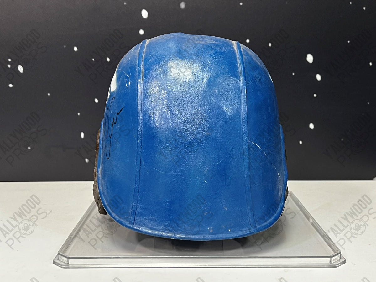 Prototype Captain America Helmet, Signed By Stan Lee and Chris Evans Autograph Y'allywood Props