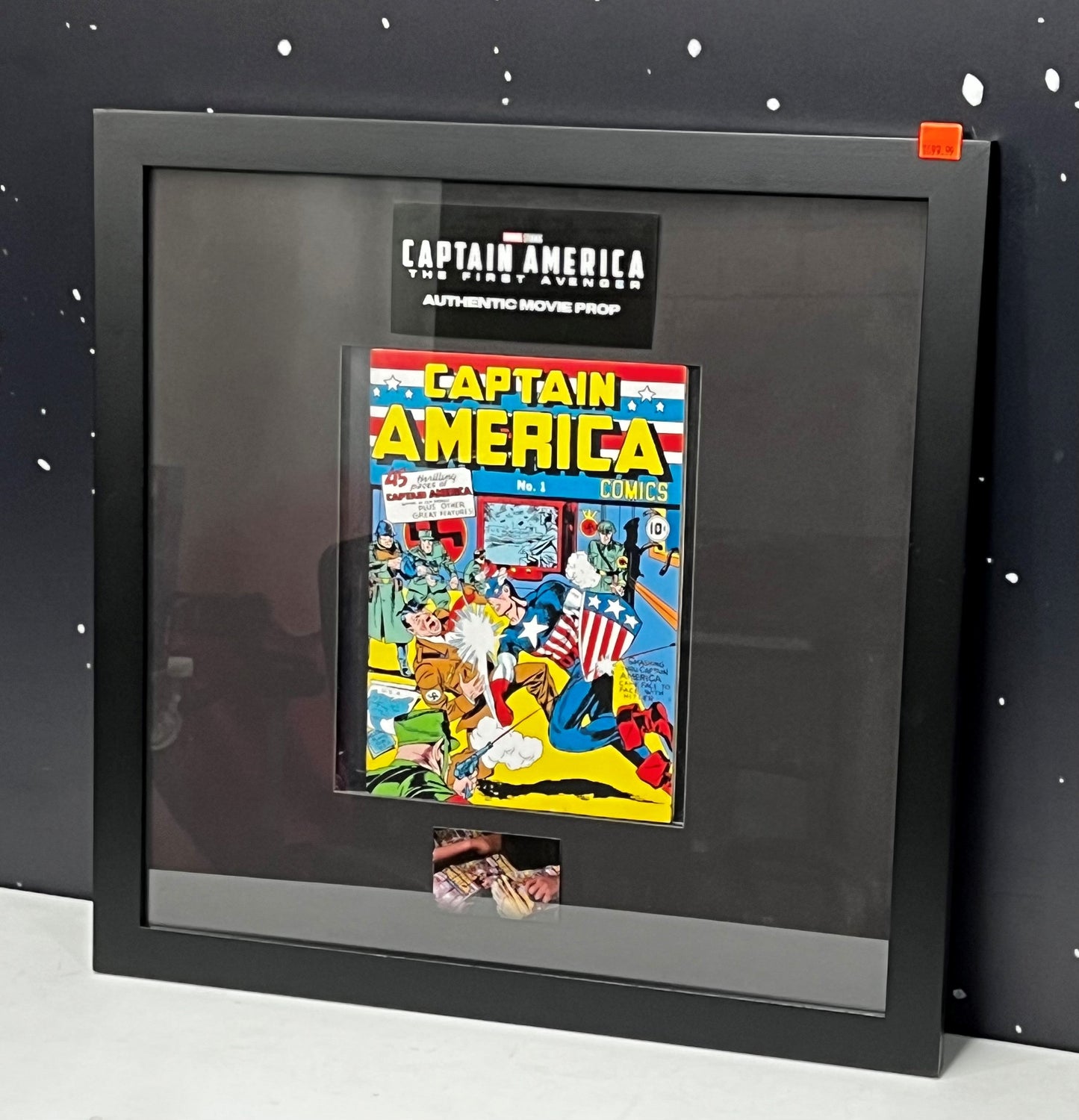 Captain America Comic Book, from Captain America: The First Avenger Movie Prop Y'allywood Props