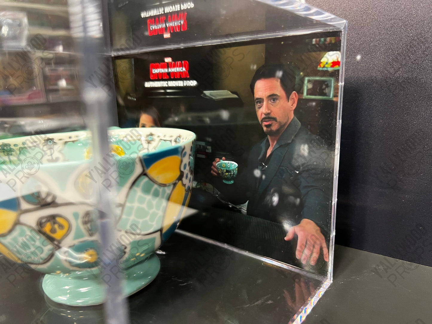 Aunt May's Teacup, from Captain America: Civil War Movie Prop Y'allywood Props