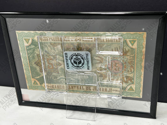 Jumanji Money ($15 Note), from Jumanji: The Next Level Movie Prop Y'allywood Props
