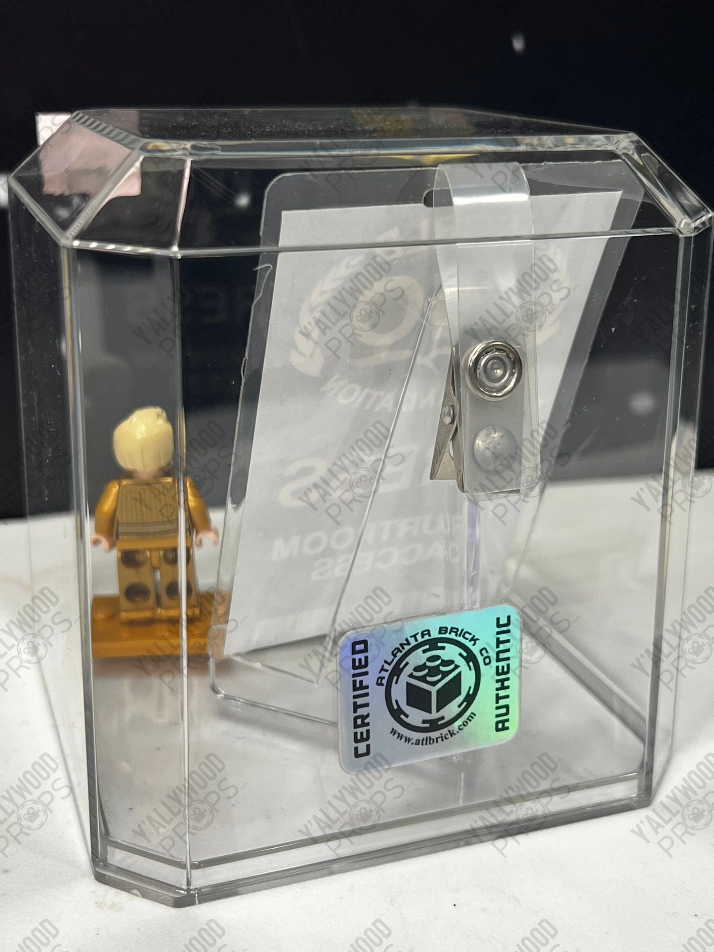 World Organization Press Badge, from Austin Powers in Goldmember Movie Prop Y'allywood Props