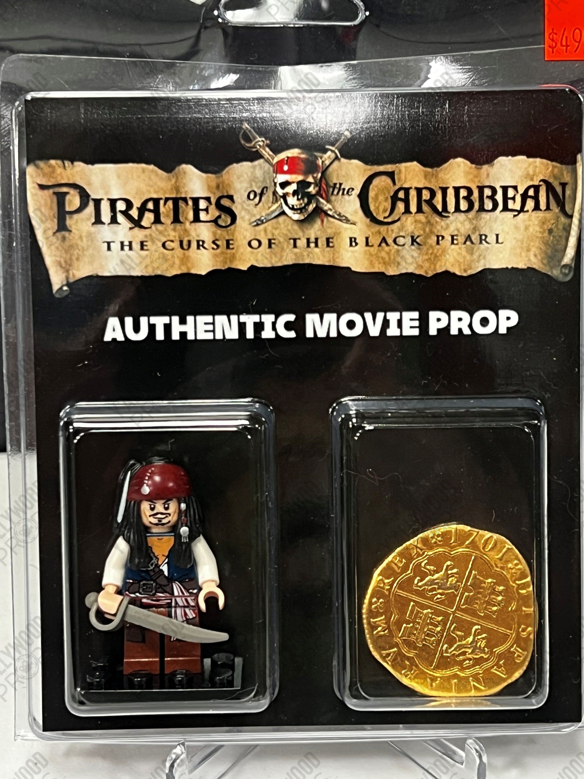Gold Coin, from Pirates of the Caribbean: The Curse of the Black Pearl Movie Prop Y'allywood Props
