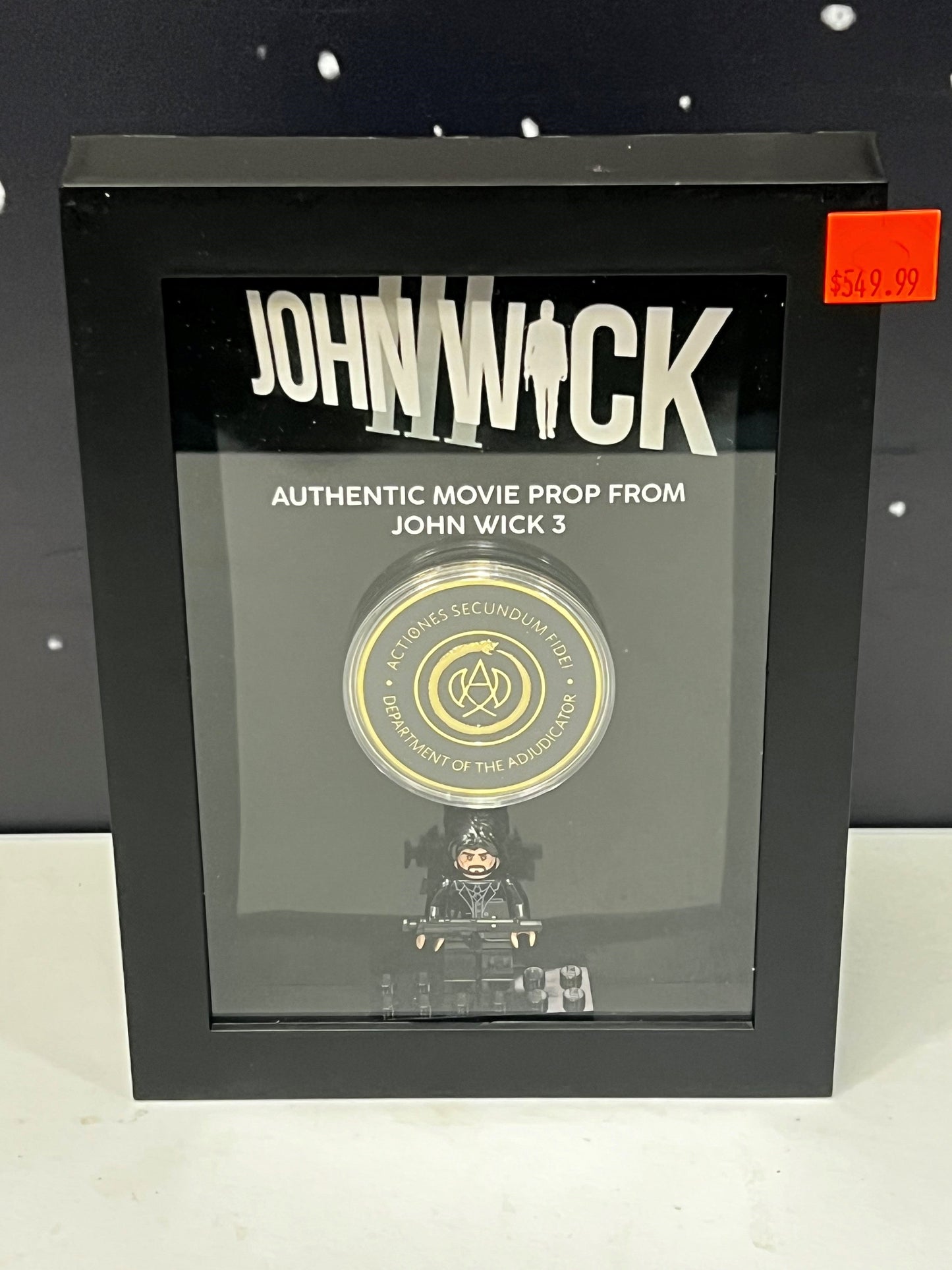 Adjudicator Coin, from John Wick 3 Movie Prop Y'allywood Props