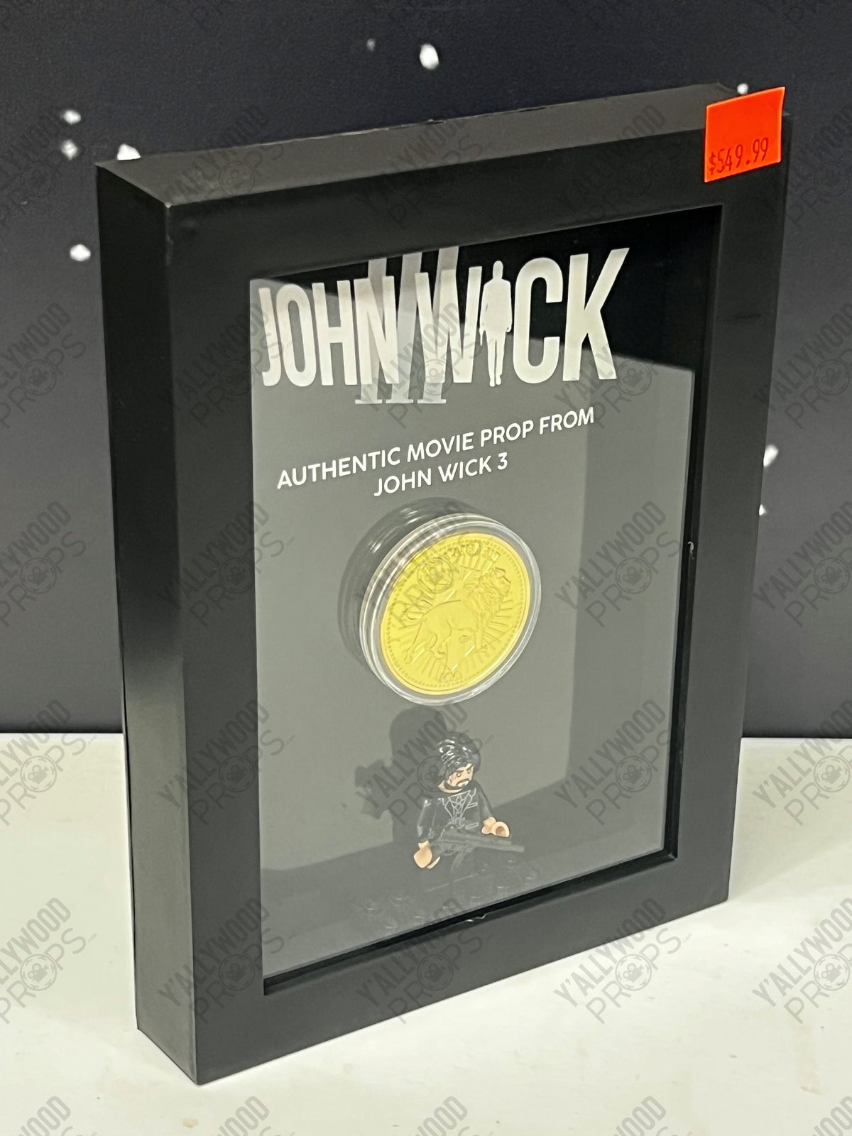 Lion Coin, from John Wick 3 Movie Prop Y'allywood Props