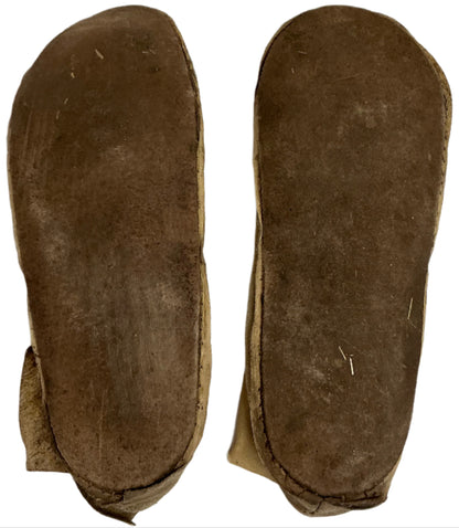 Osage Indian Leather Moccasins Killers of the Flower Moon (2023) Wearable Wardrobe Y'allywood Props