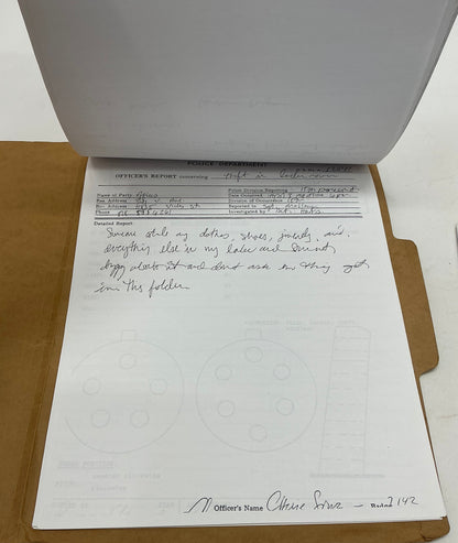 Merritt McKinney FBI File Now You See Me (2013) Memorabilia Y'allywood Props