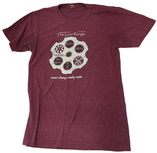 Cast & Crew T-Shirt The Lone Ranger (2013) Wearable Wardrobe Y'allywood Props