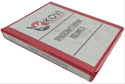 Kovi Industries Binders Moonshot (2022) Movie Props Y'allywood Props Spacecraft Repair Volume 3