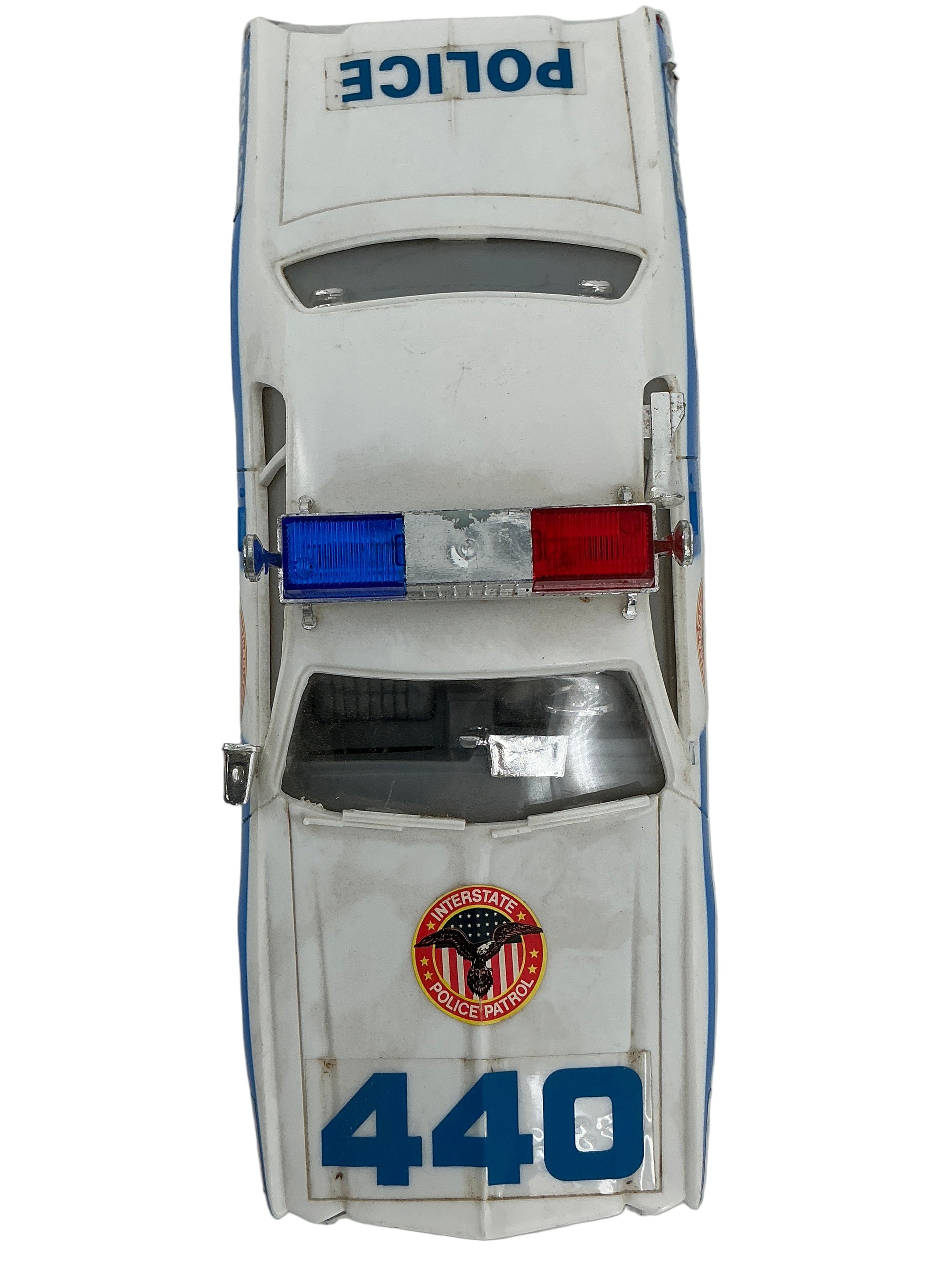 Police Car from Wheeler's Basement Stranger Things (2016-2025) Movie Prop Y'allywood Props