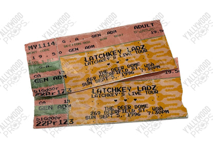 Cass' Latchkey Ladz Tickets S2E6 The Big Door Prize (2023-2024) Movie Prop Y'allywood Props