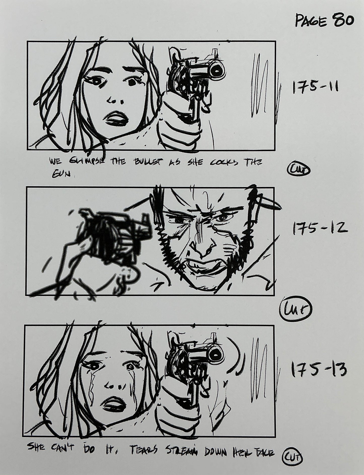 Storyboards Eden-Finale Scene 167 Logan (2017)