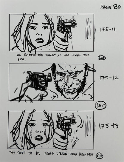 Storyboards Eden-Finale Scene 167 Logan (2017)