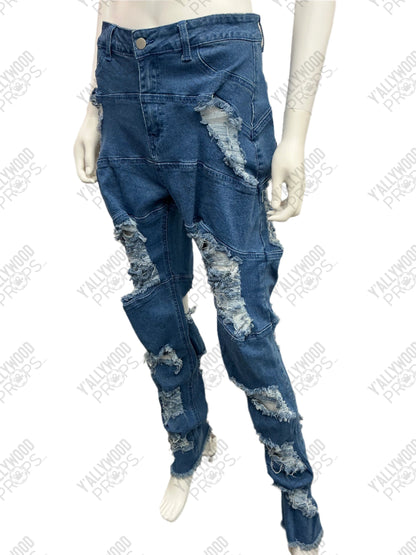 Malaika's Jeans S1E4 The Other Black Girl (2023) Wearable Wardrobe Y'allywood Props