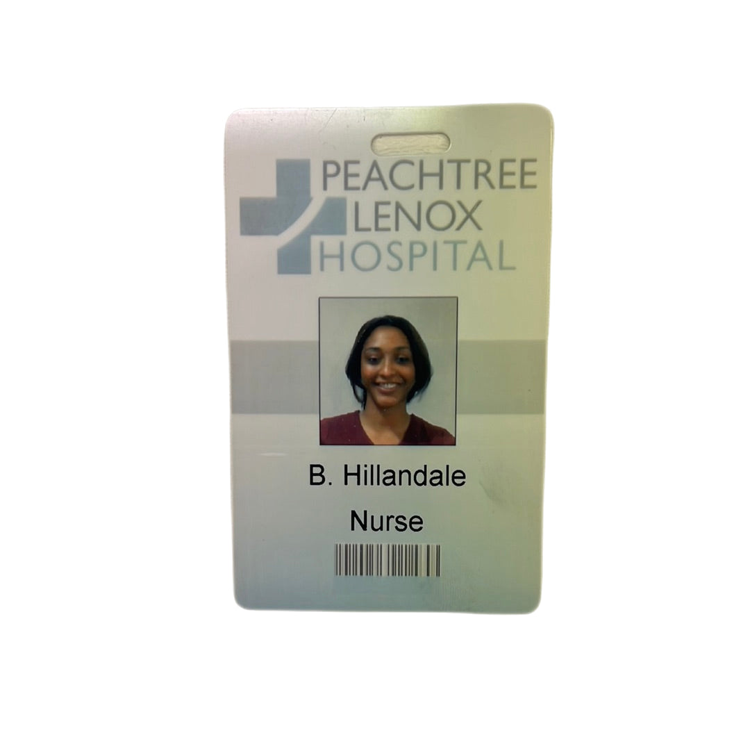 Peachtree Lenox Hospital ID Badges Survivor’s Remorse Movie Prop Y'allywood Props   