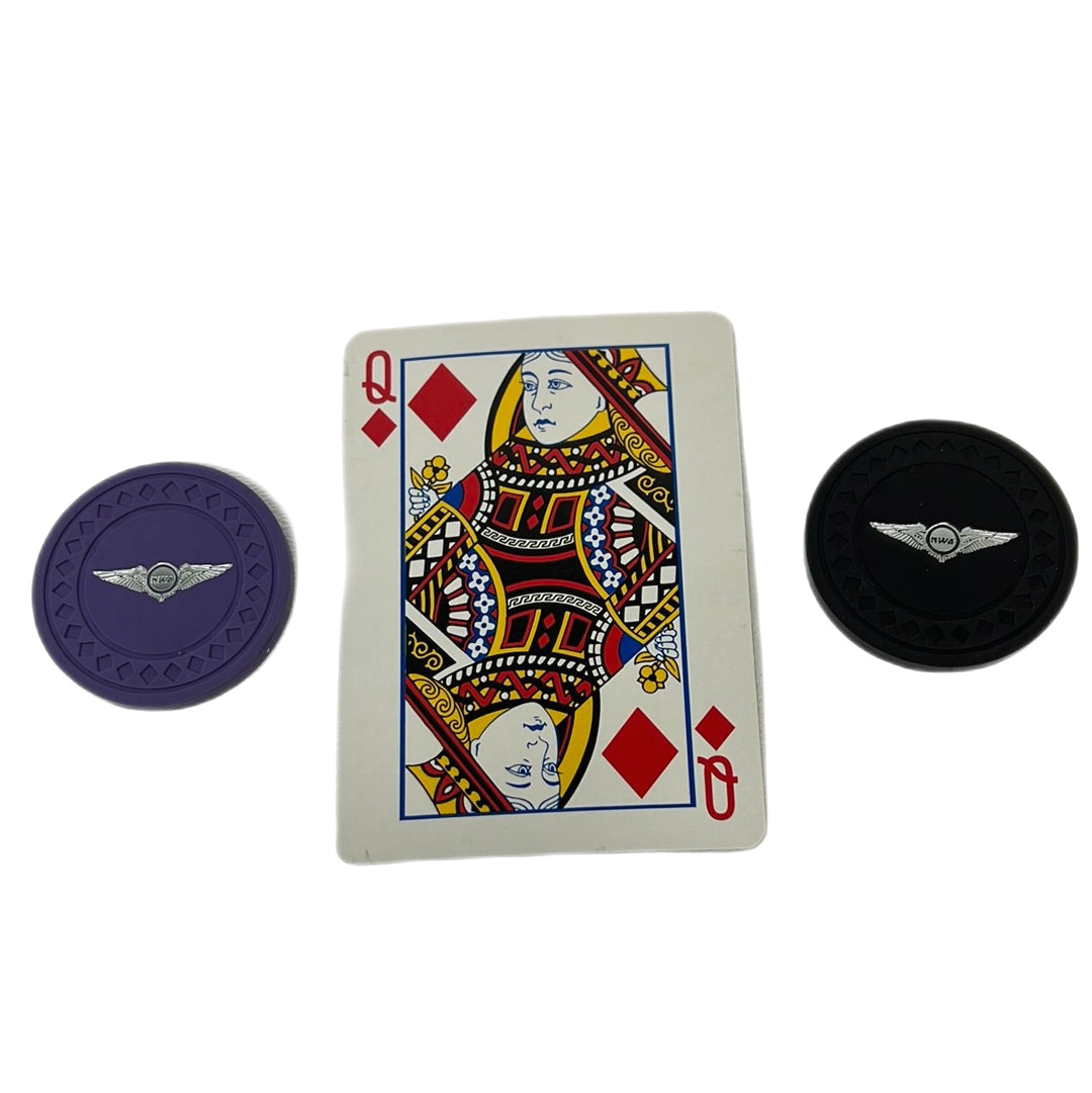 NWA Poker Chips and Card from Soul Plane Movie Prop Y'allywood Props Queen Diamonds  