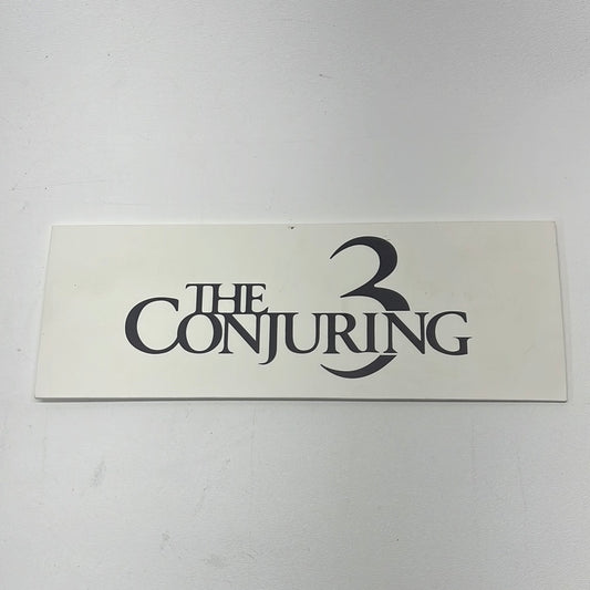 Parking Pass Cast & Crew The Conjuring 3 Movie Prop Atlanta Brick Co   