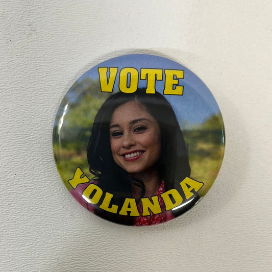 Henry King Jr’s Vote Yolanda Button S1E4 Stargirl Movie Prop Atlanta Brick Co   