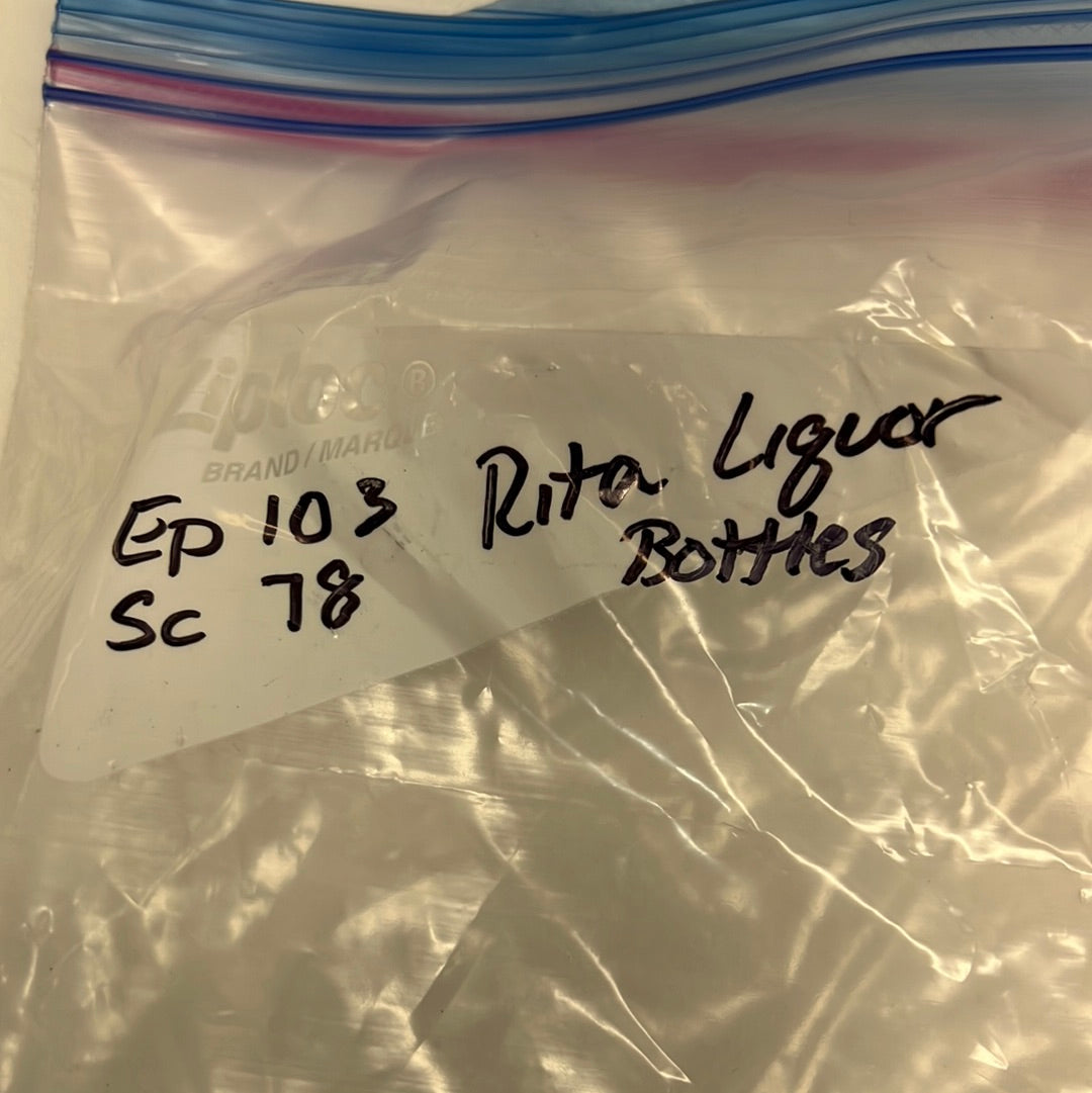 Rita’s Liquor Bottles S1E3 Doom Patrol Movie Prop Atlanta Brick Co   