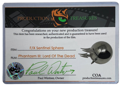 Sentinel Sphere Phantasm III: Lord of the Dead (1994) Movie Prop Y'allywood Props