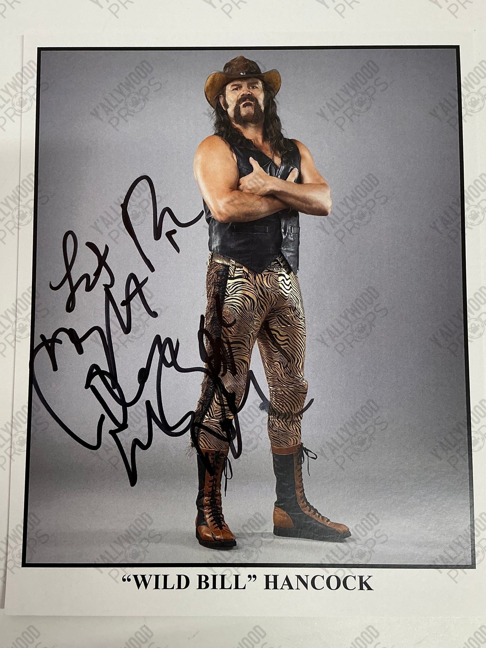 Wild Bill Autographed 8x10 S2E4 Heels (2021) Movie Prop Y'allywood Props J