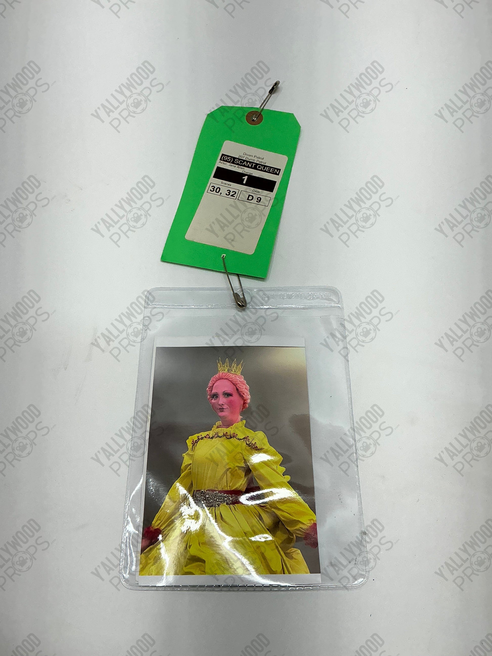 Scant Queen S2E7 Doom Patrol (2019) Movie Prop Y'allywood Props