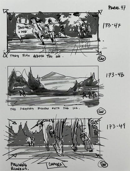 Storyboards Eden-Finale Scene 167 Logan (2017)