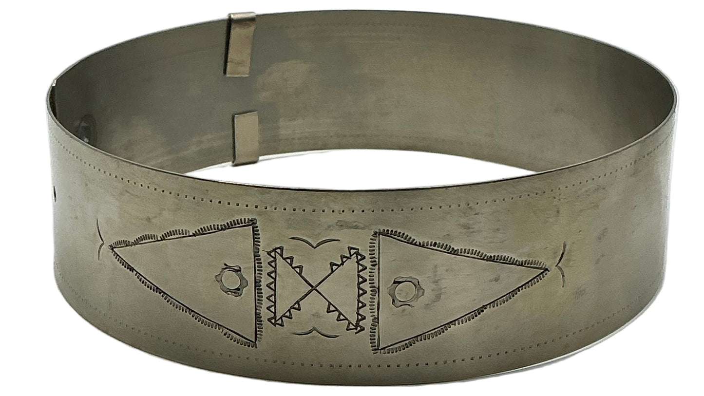 Osage Indian Arm Band/Cuff Killers of the Flower Moon (2023) Wearable Wardrobe Y'allywood Props 13.5"-17" Option 9