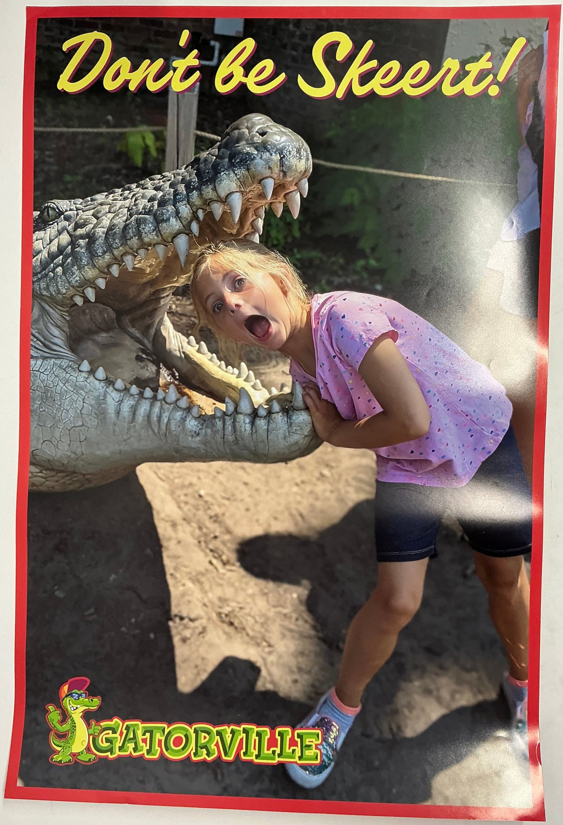 Gatorville Posters Bad Boys 4 Ride or Die (2024) Movie Prop Y'allywood Props Don't be Skeert!