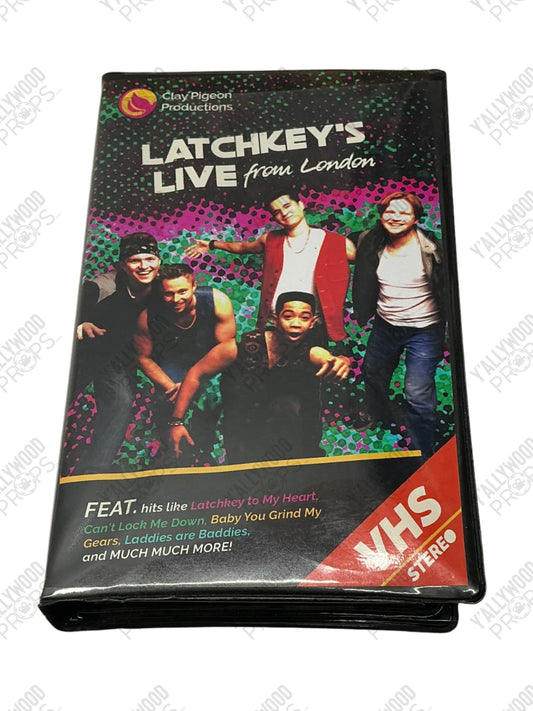Cass' Latchkey Ladz Albums S2E6 The Big Door Prize (2023-2024) Movie Prop Y'allywood Props VHS Tape