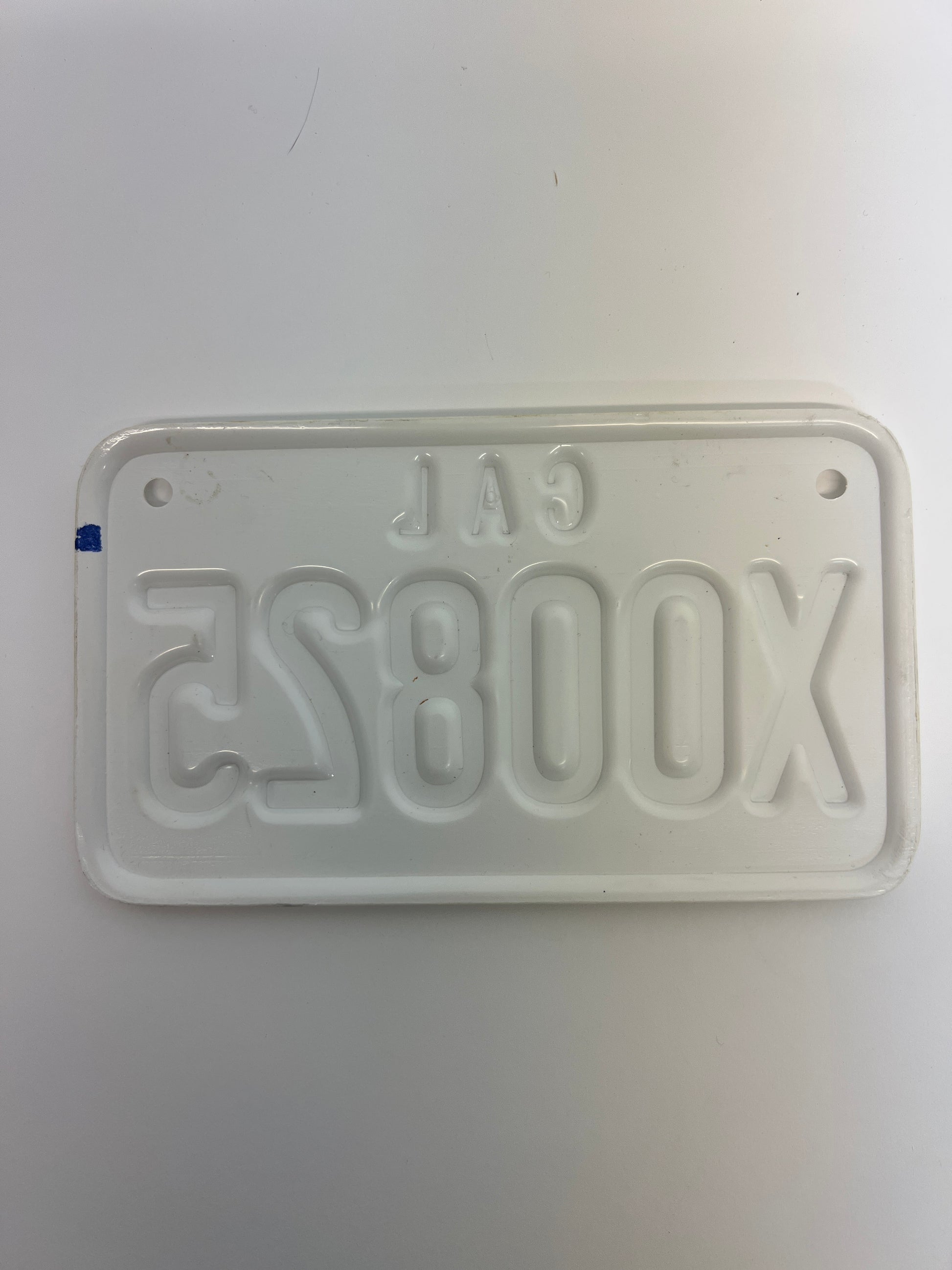 Motorcycle Plate S3E3 Cobra Kai Movie Prop Y'allywood Props   