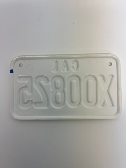 Motorcycle Plate S3E3 Cobra Kai Movie Prop Y'allywood Props   