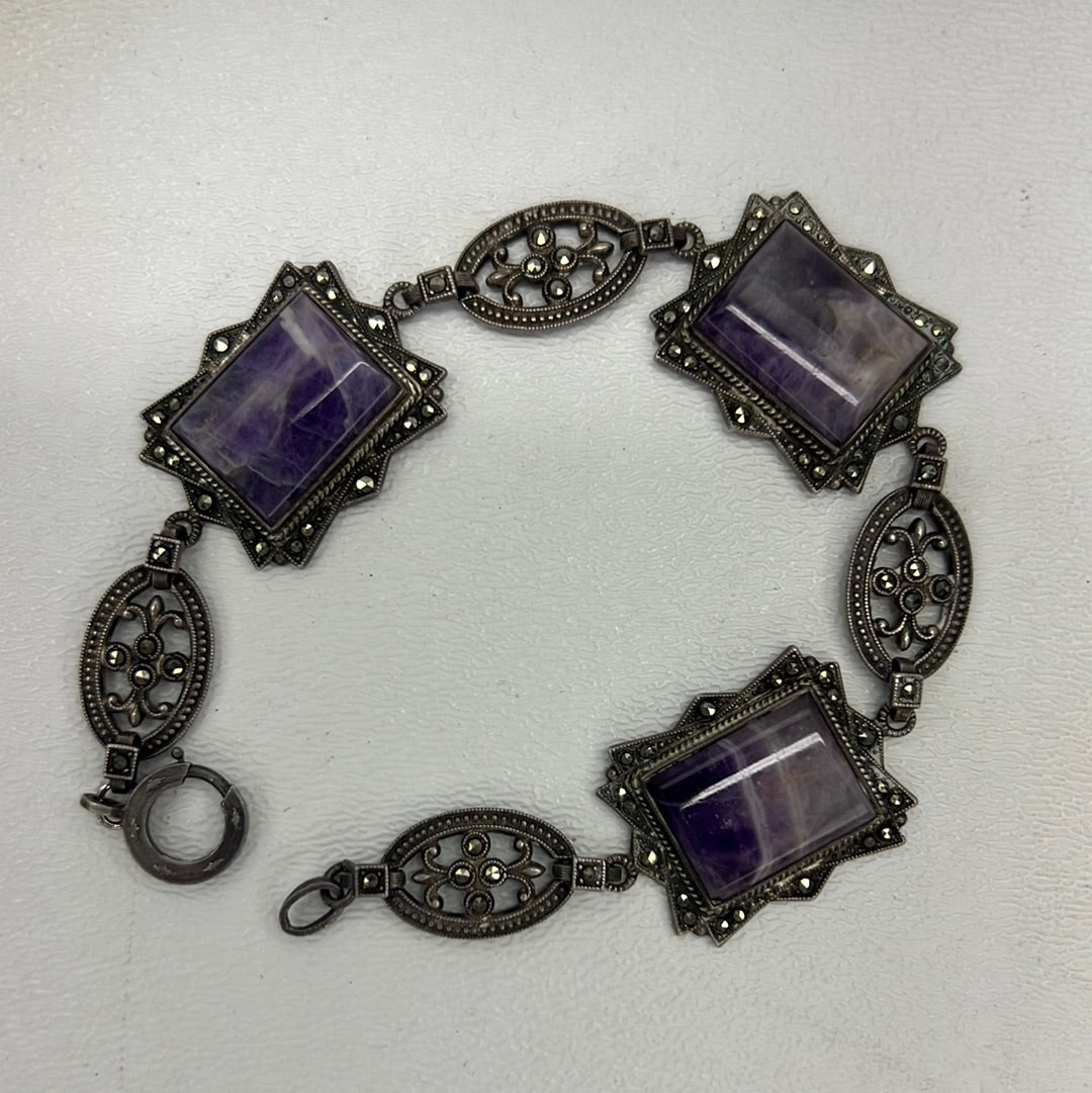 Anna’s Grave Robbed Jewels Killers of the Flower Moon Movie Prop Atlanta Brick Co Silver Bracelet  