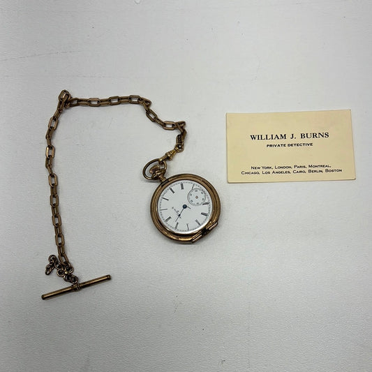 Detective William Burns’ Pocket Watch Killers of the Flower Moon Movie Prop Y'allywood Props   