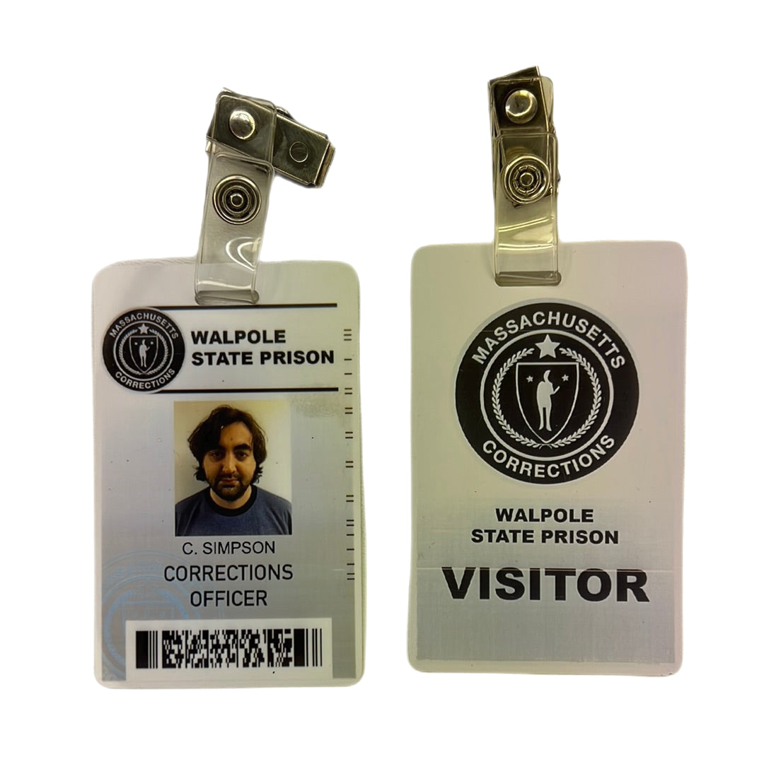 Walpole State Prison Correction’s Officer Badge Survivor’s Remorse Movie Prop Y'allywood Props   