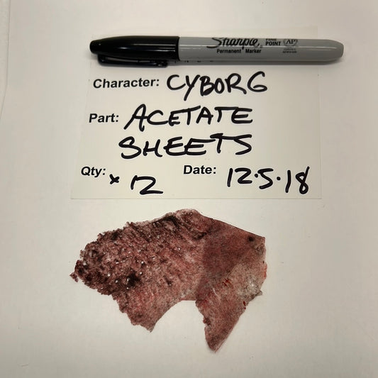 Cyborg’s Prosthetic Wound Doom Patrol Movie Prop Y'allywood Props   