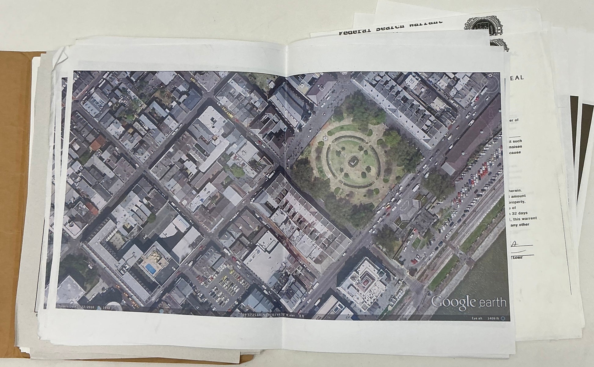 Merritt McKinney FBI File Now You See Me (2013) Memorabilia Y'allywood Props