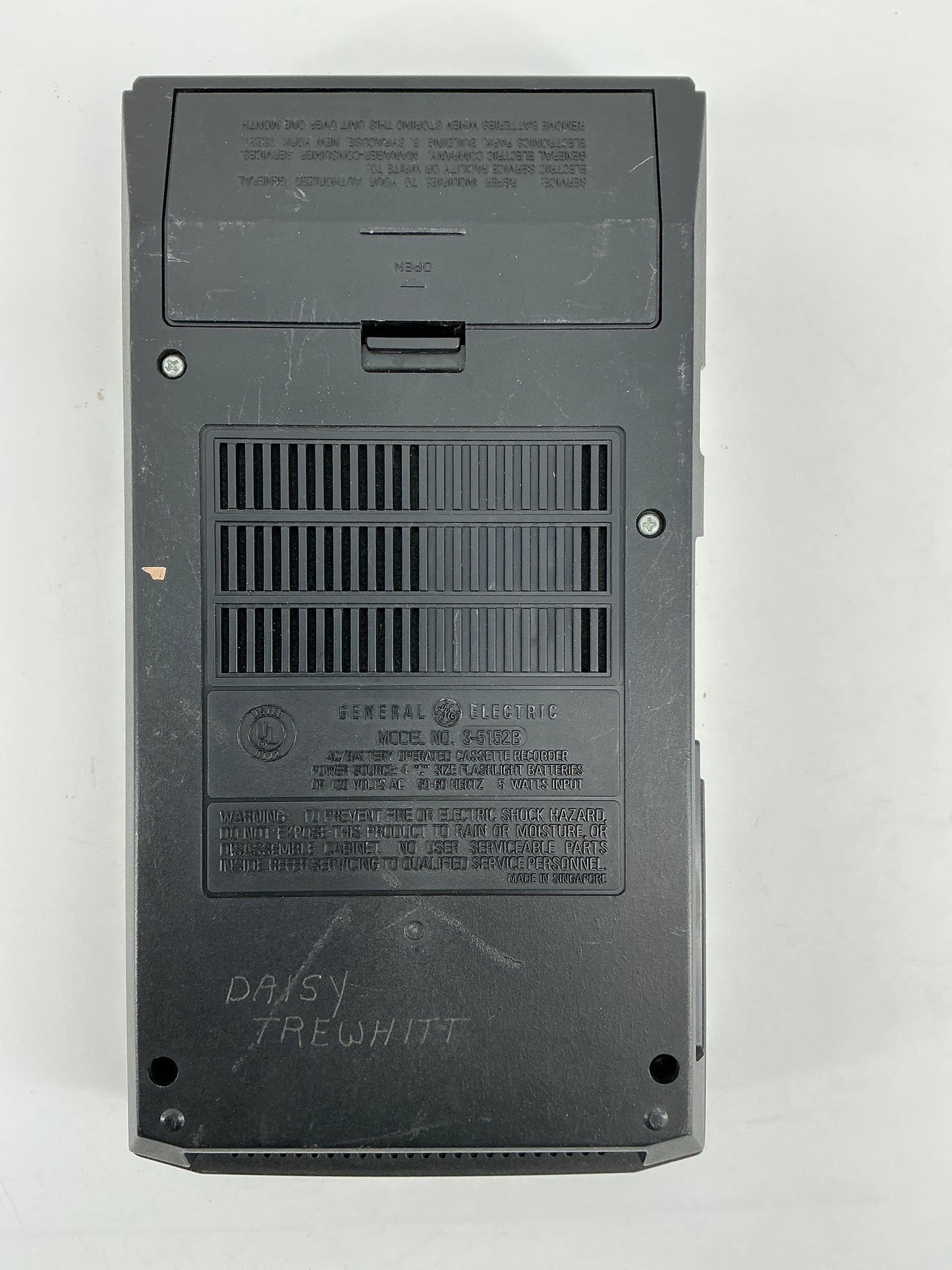 Cassette Player from Wheeler's Basement Stranger Things (2016-2025) Movie Prop Y'allywood Props