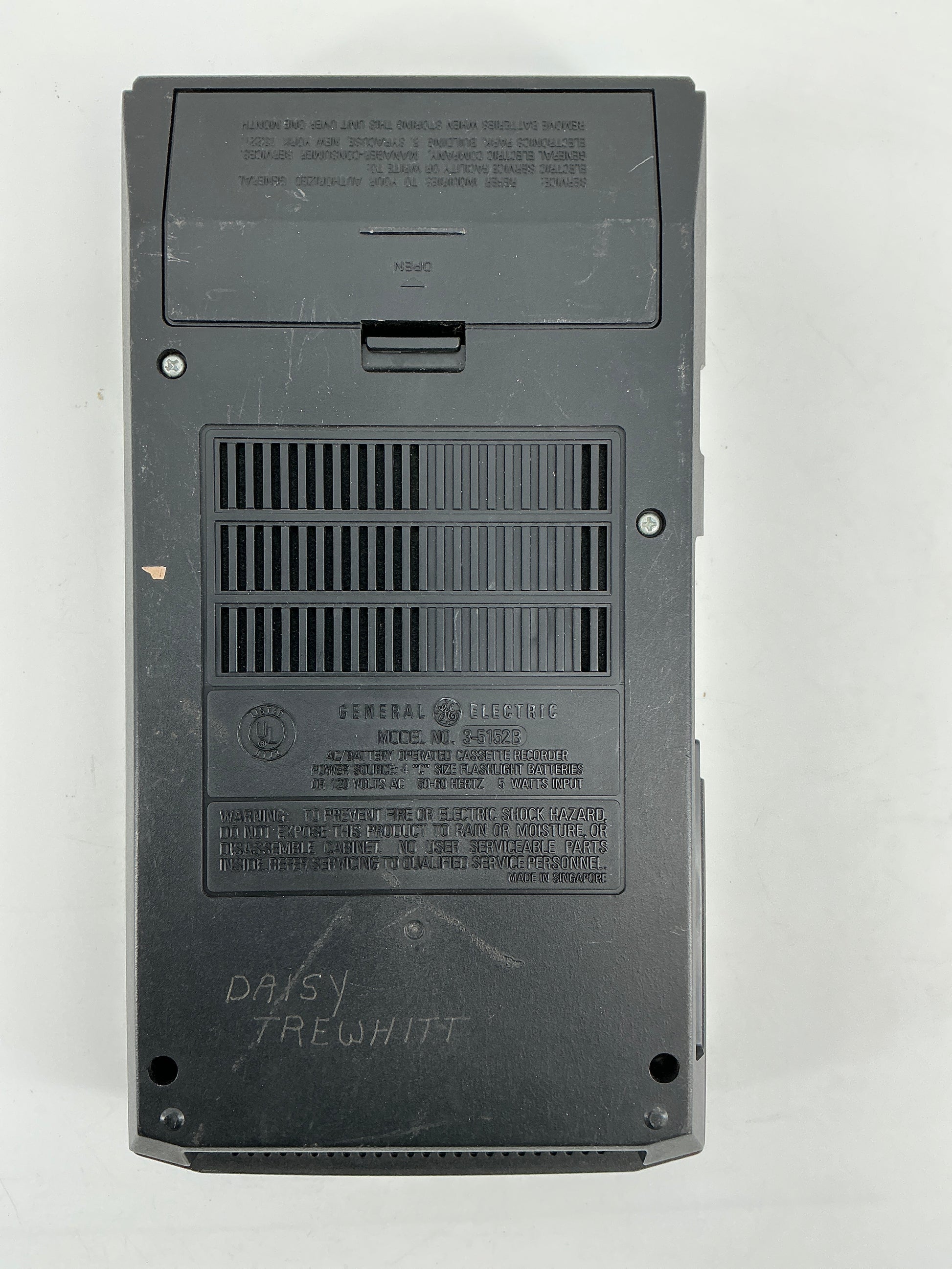 Cassette Player from Wheeler's Basement Stranger Things (2016-2025) Movie Prop Y'allywood Props