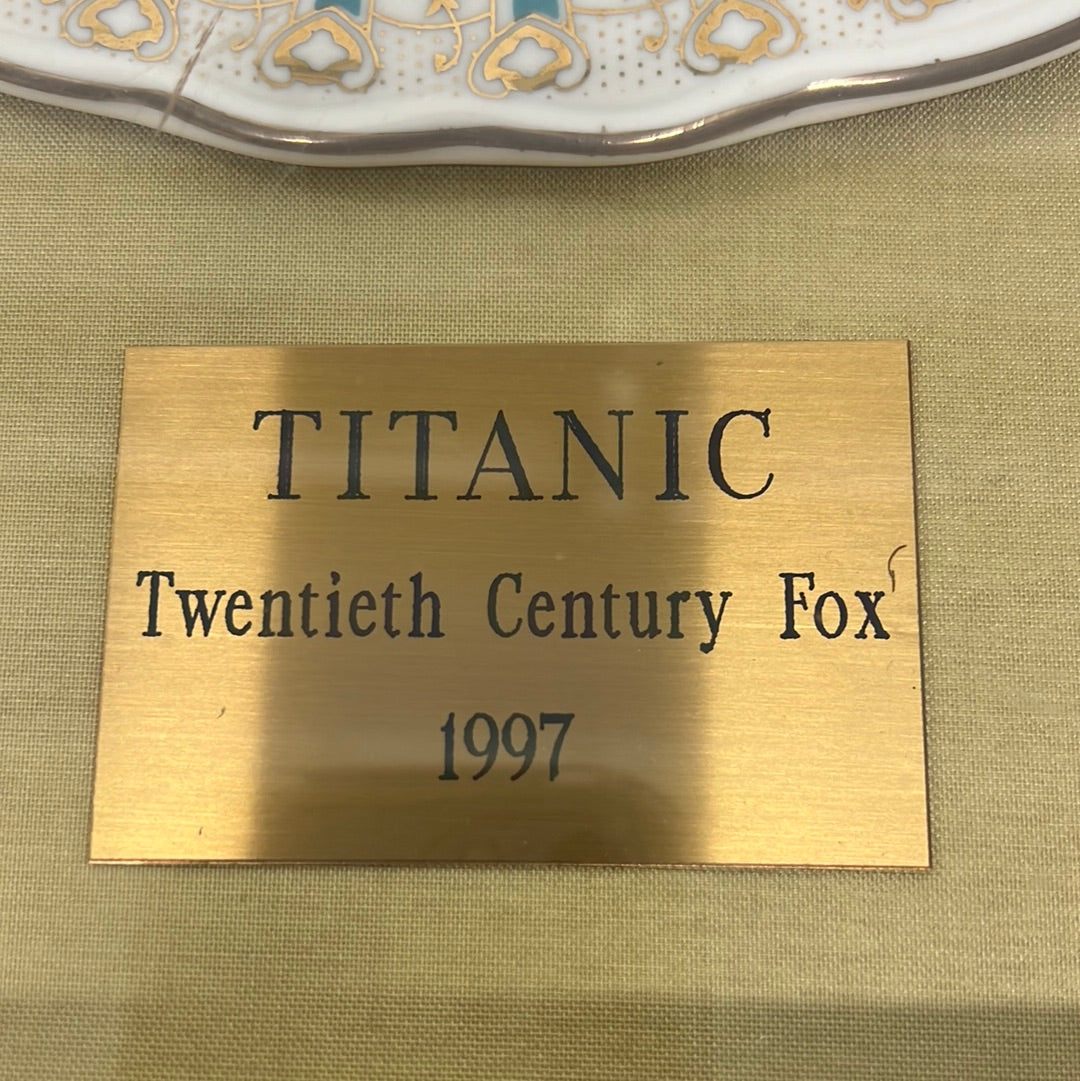 Dinner Plate, from The Titanic Movie Prop Y'allywood Props   